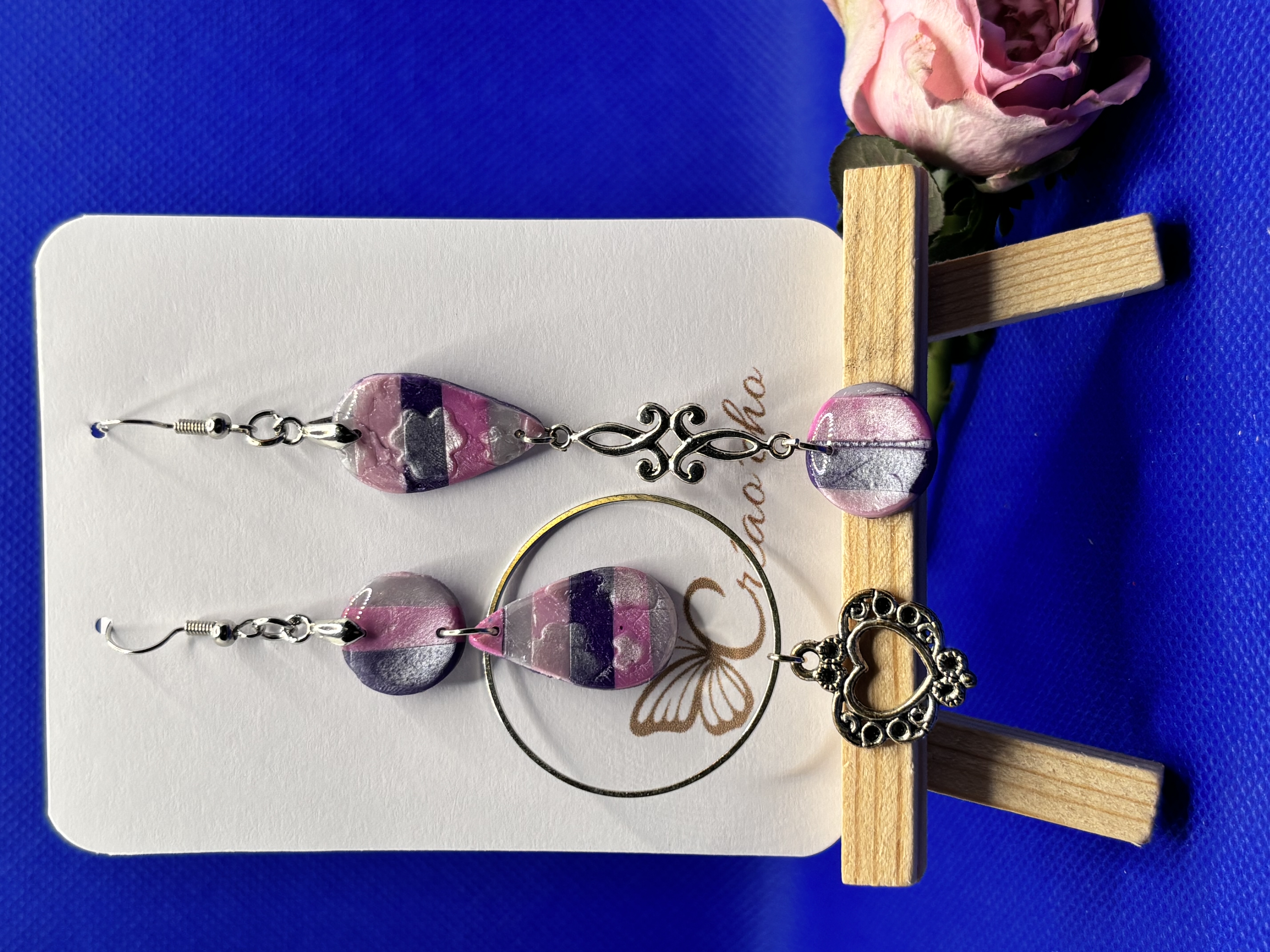 Boucles d'oreilles "farandole de douceurs"SDM4
