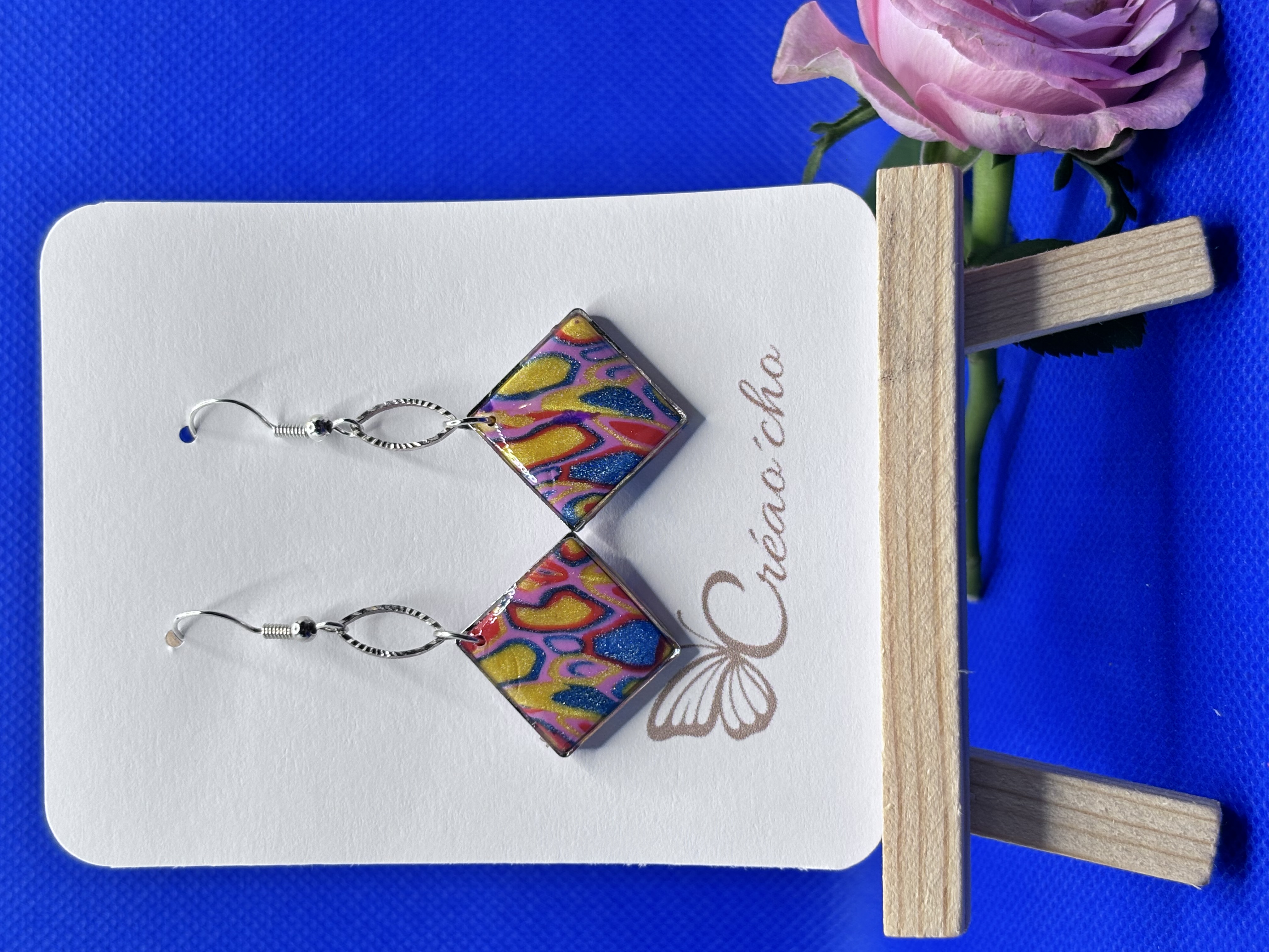 Boucles d'oreilles "Carnaval"CTEC13