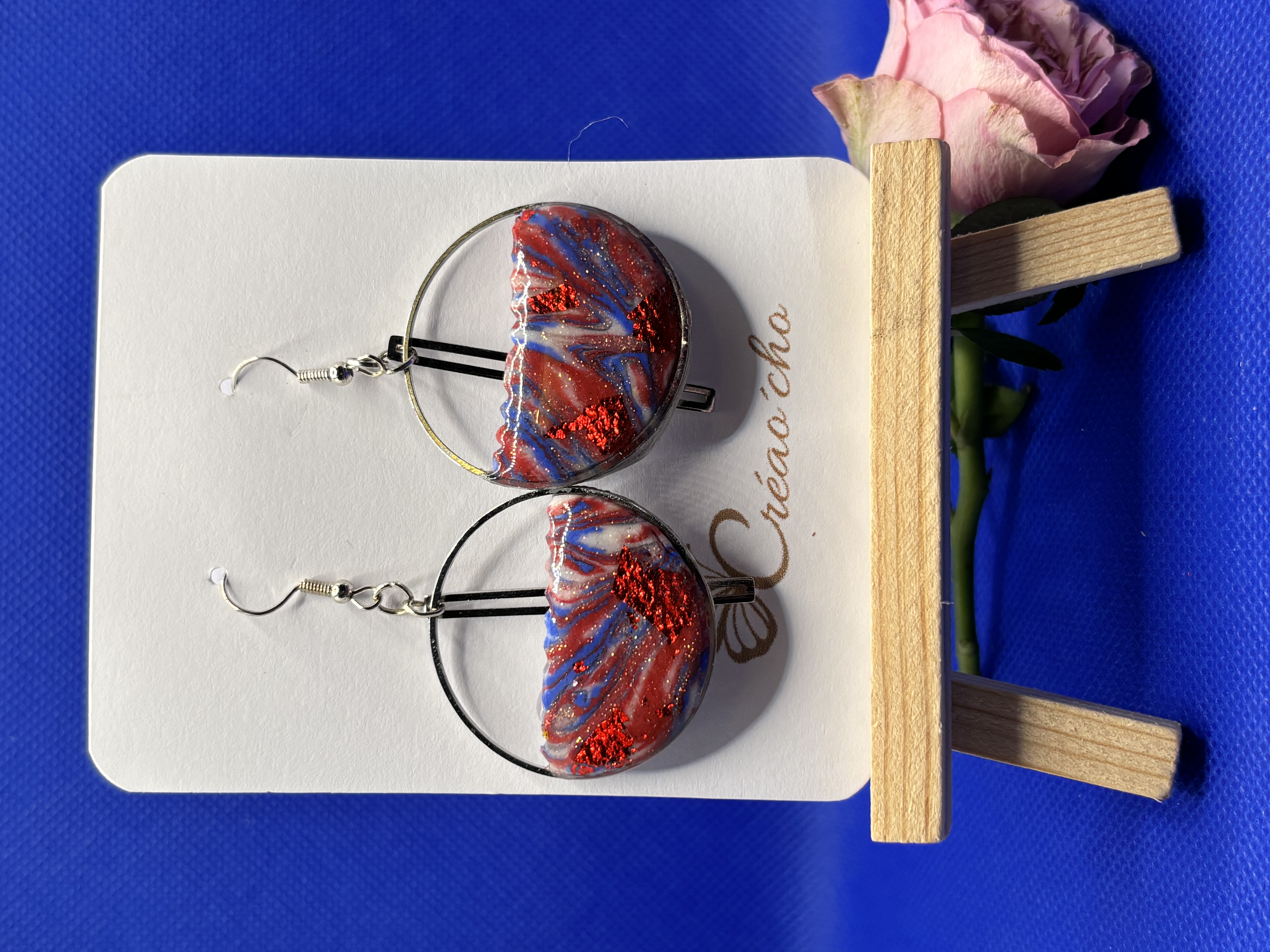 Boucles d'oreilles "ronde"Mdrb13
