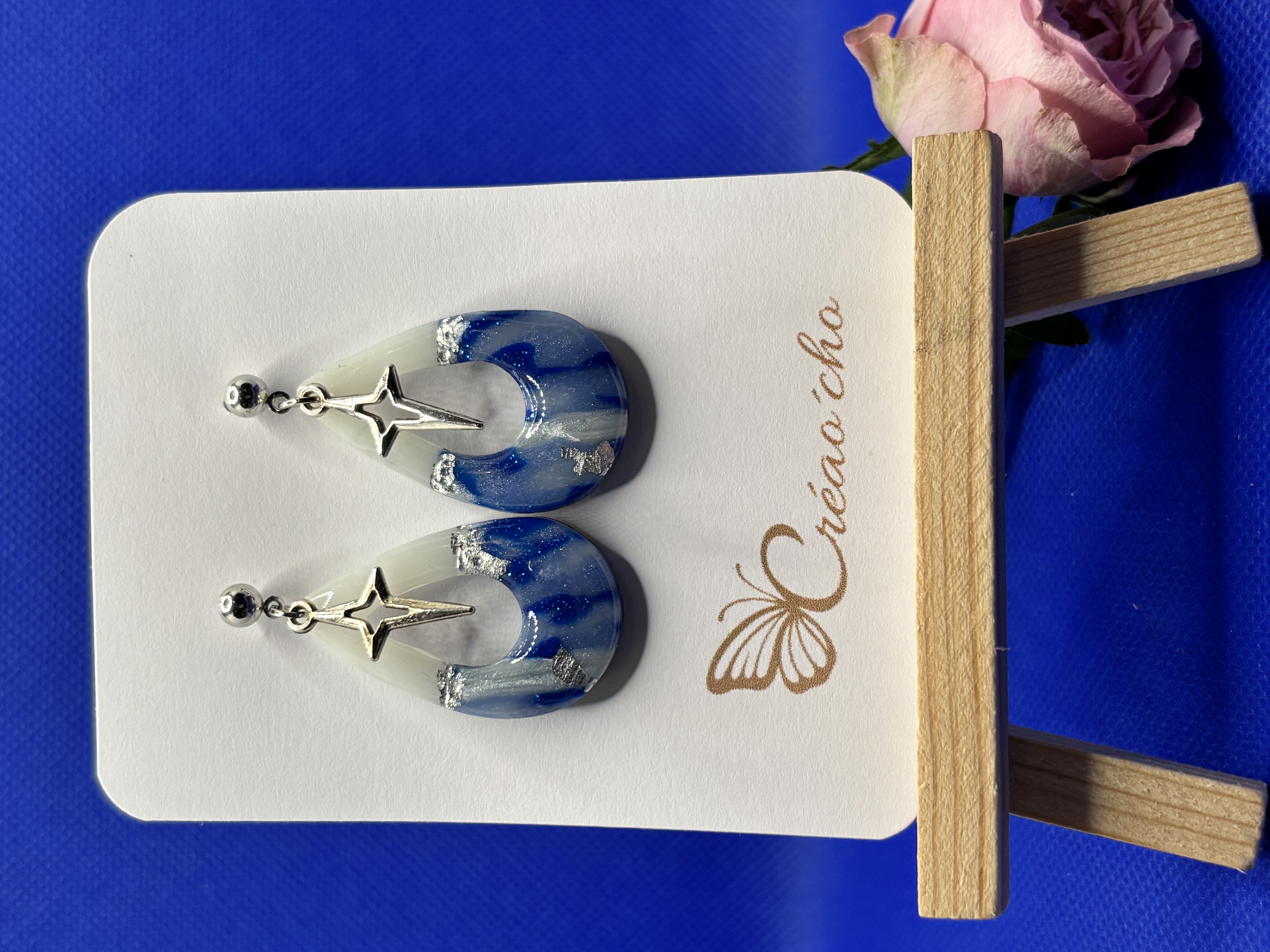 Boucles d'oreilles "Goutte" LBDC9