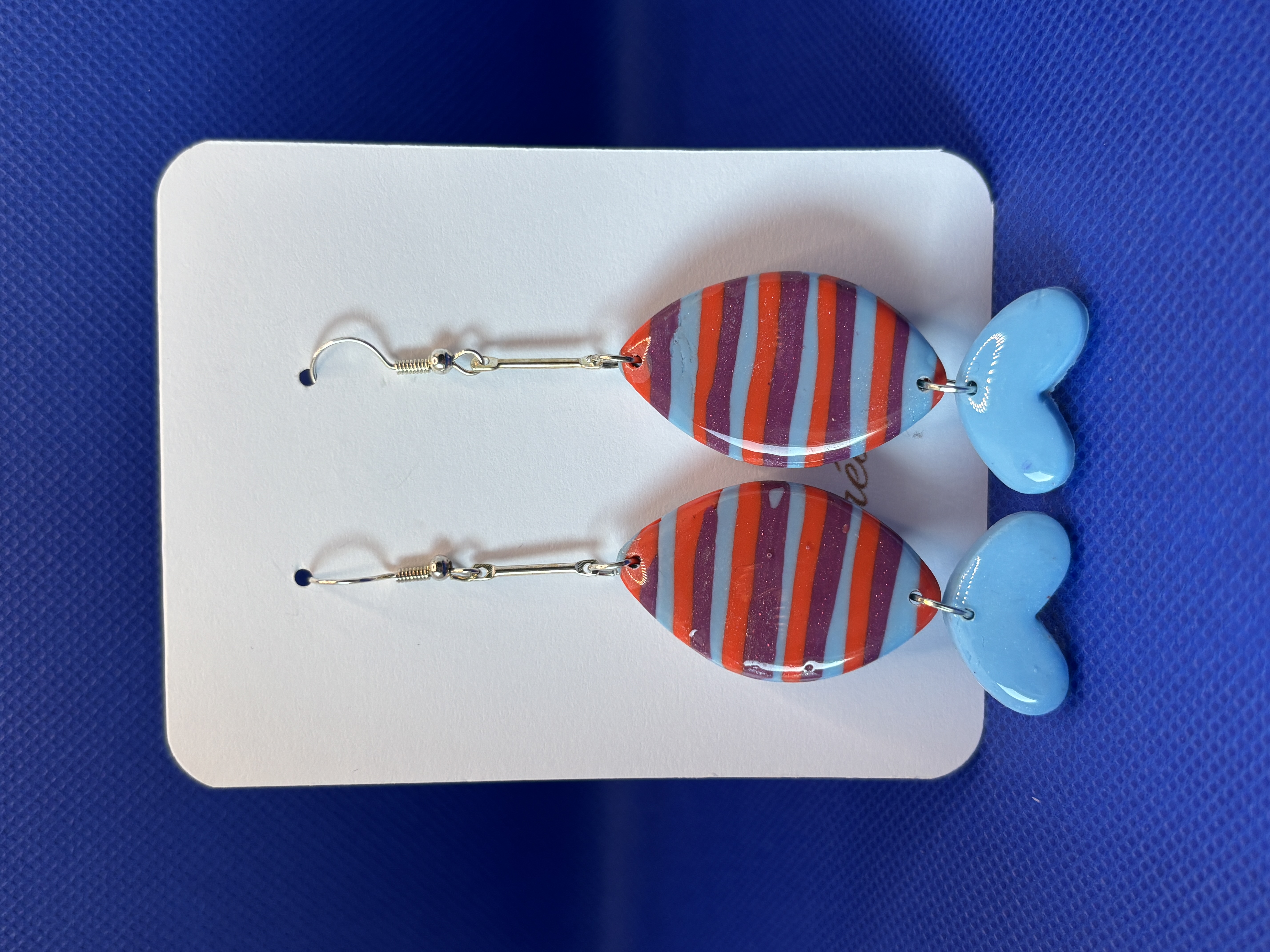 Boucles d'oreilles "Poisson" LLEF22
