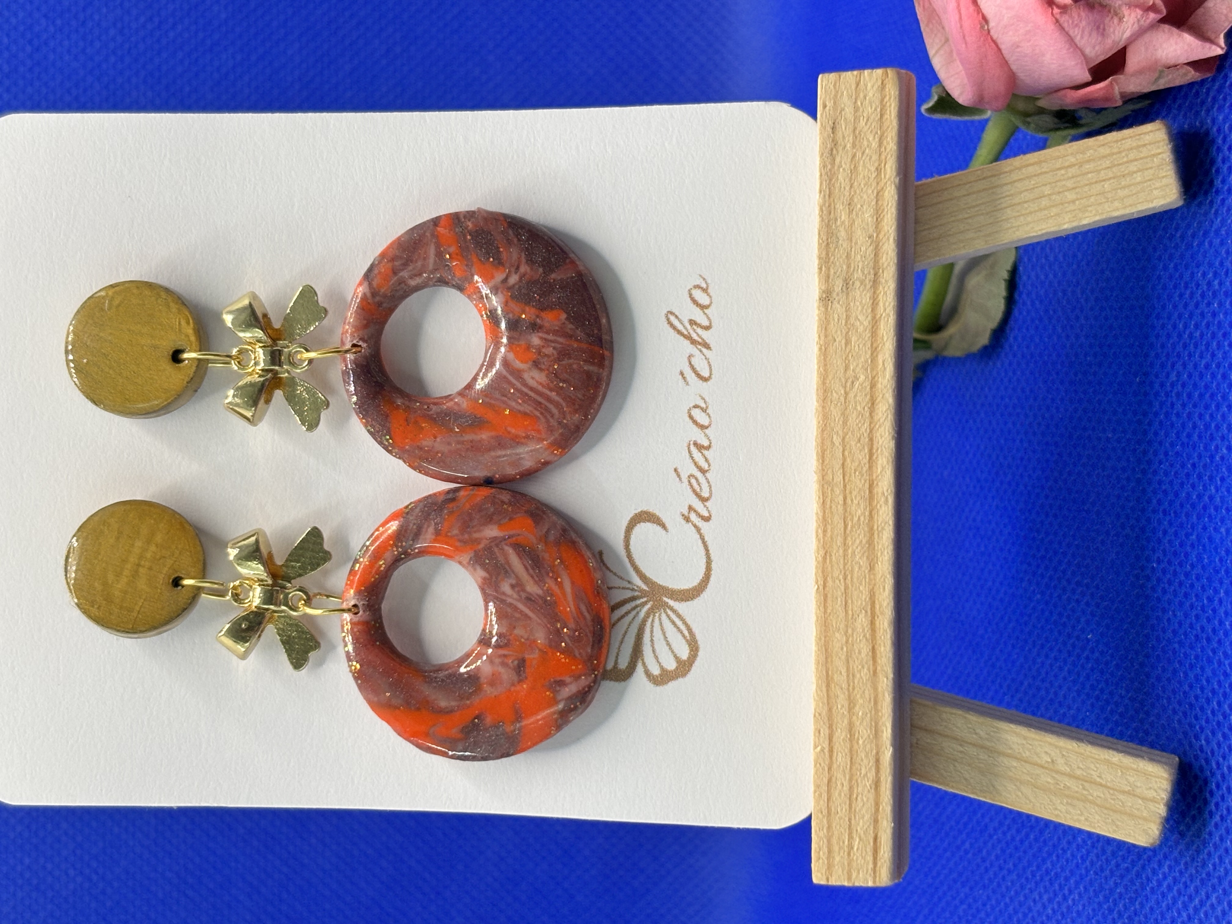 Boucles d'oreilles "Ronde"PDO7