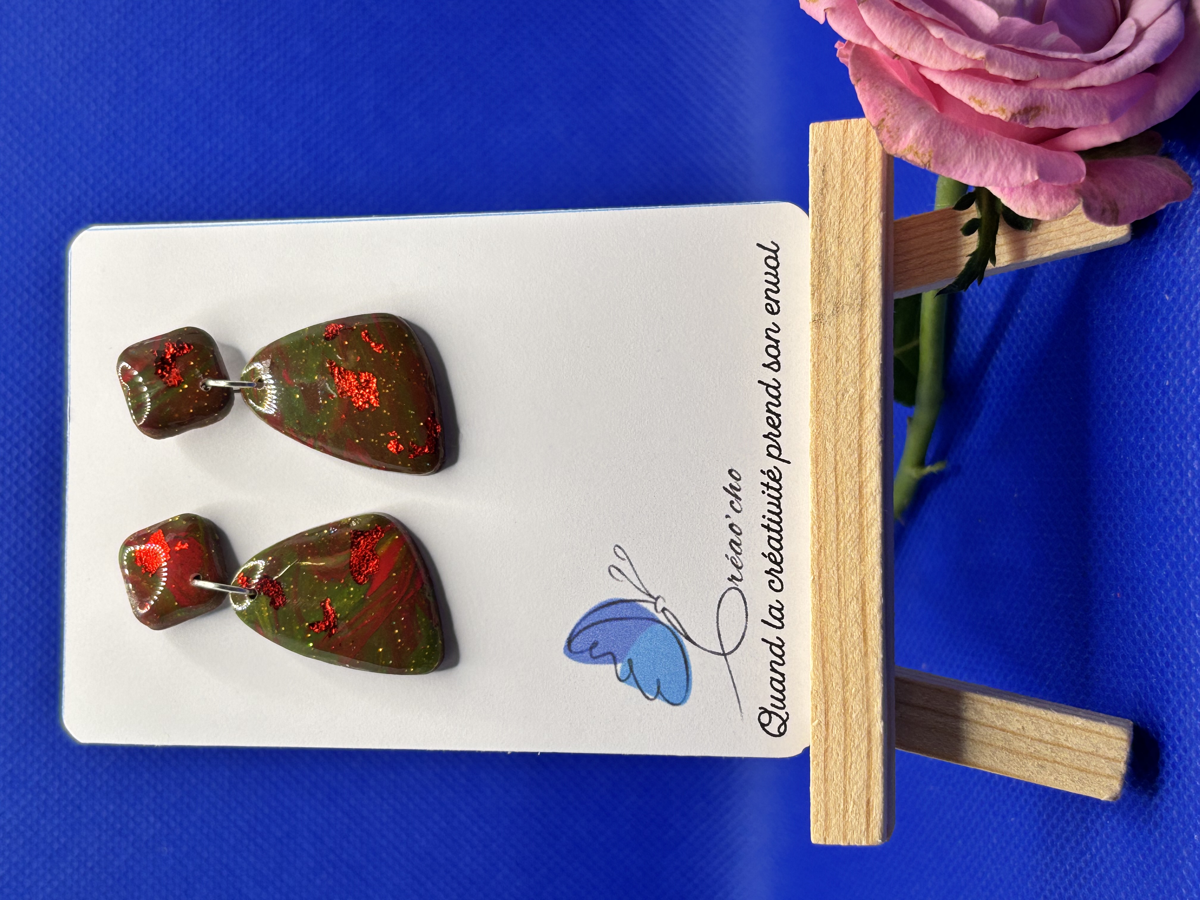 Boucles d'oreilles "Goutte" PVRL1