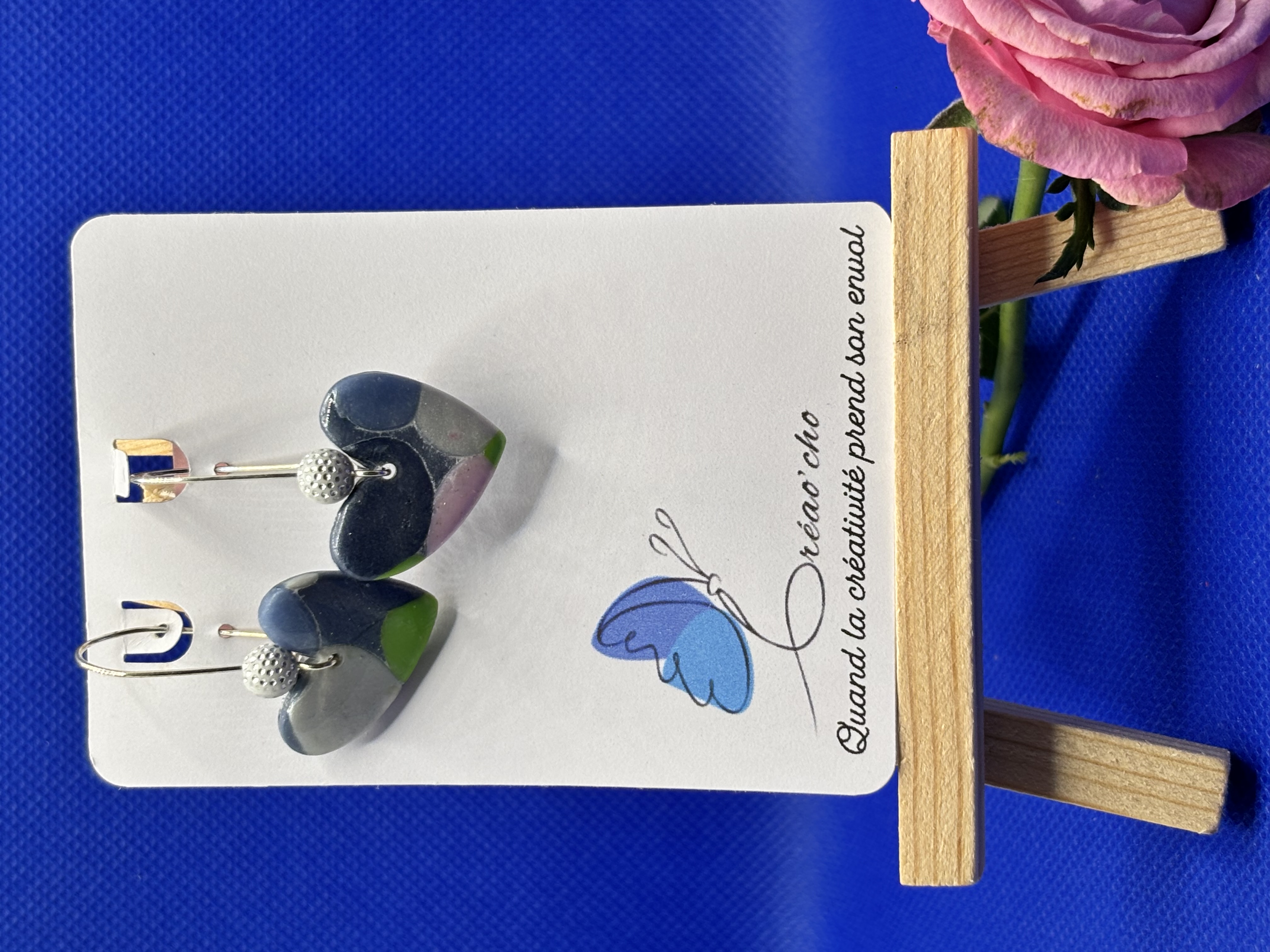 Boucles d'oreilles "Coeur" GBG4