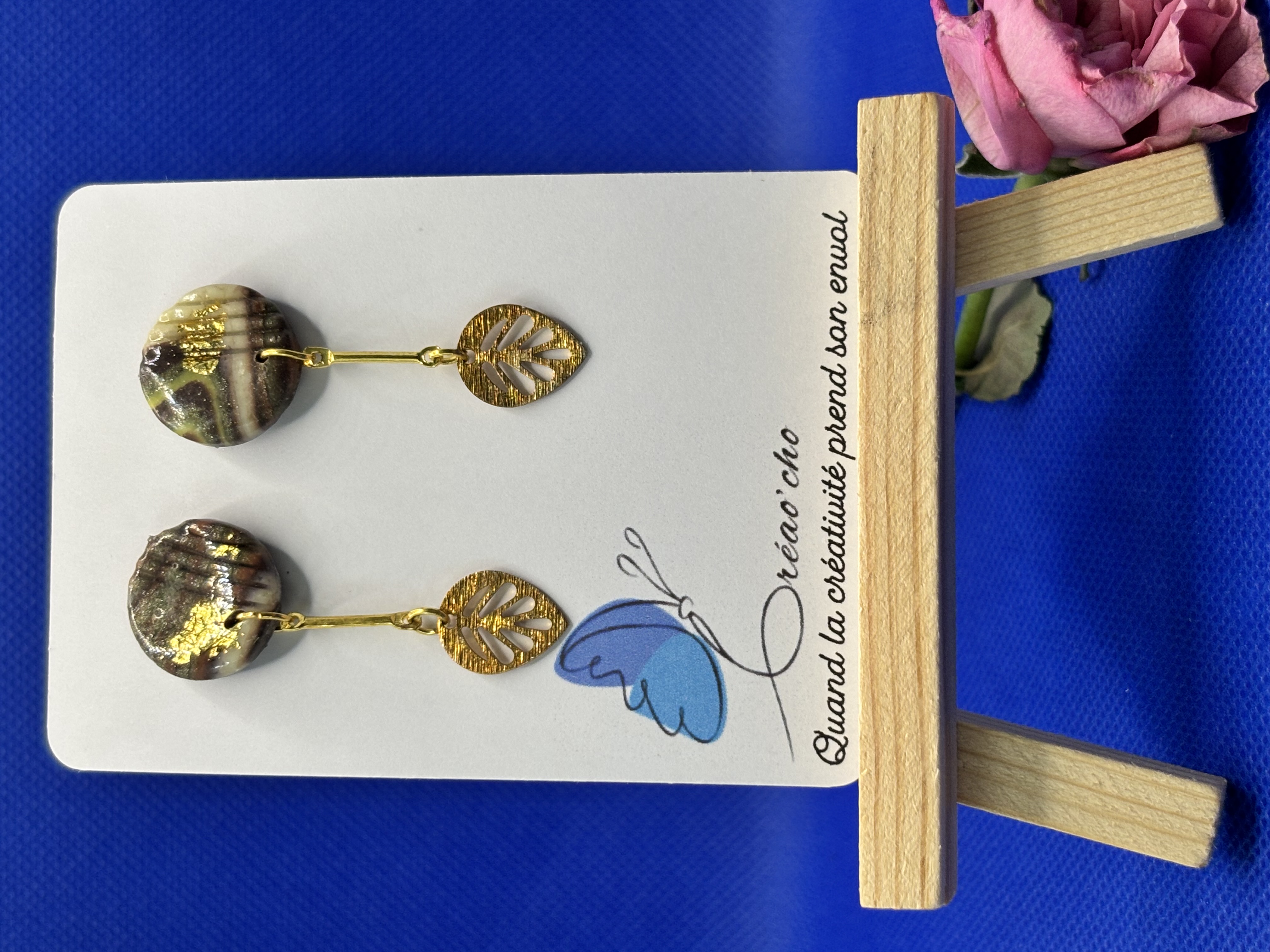 Boucles d'oreilles "Ronde" LBD10