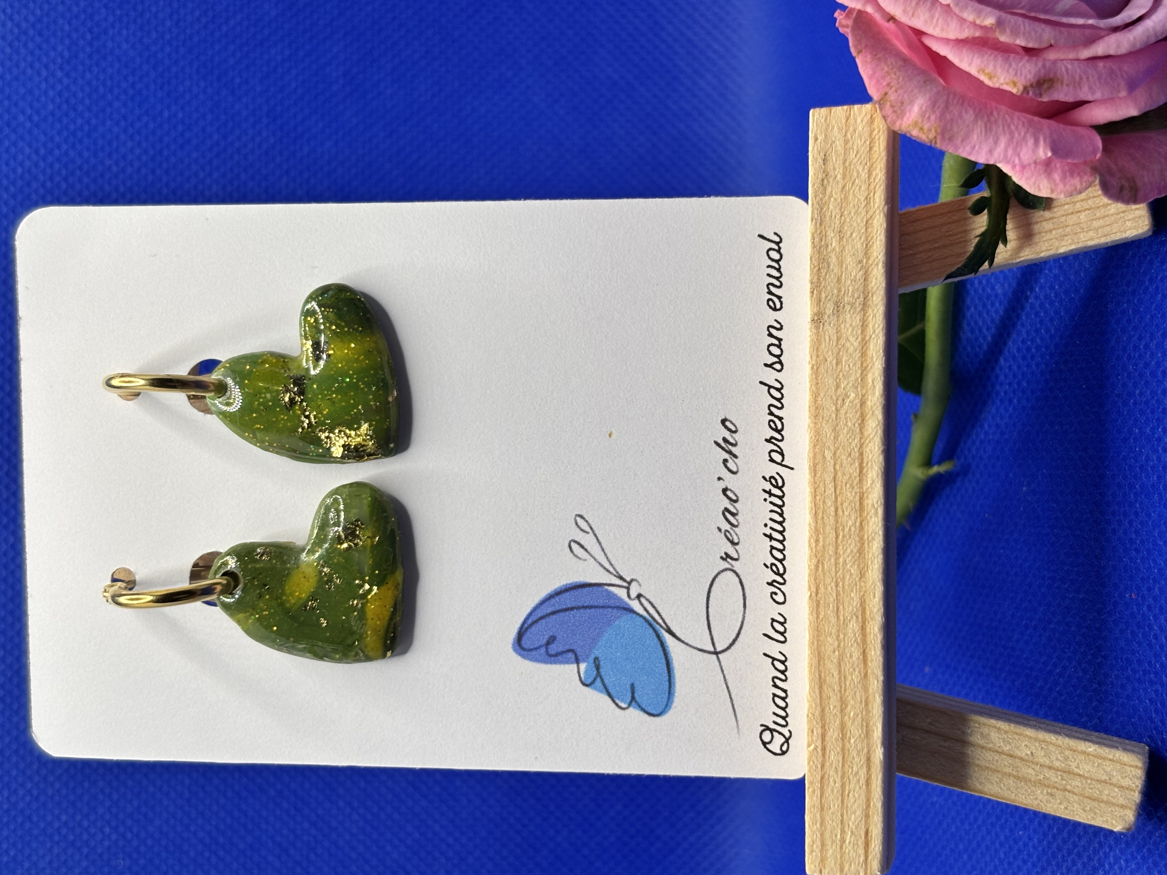 Boucles d'oreilles "Coeur" MDVO6