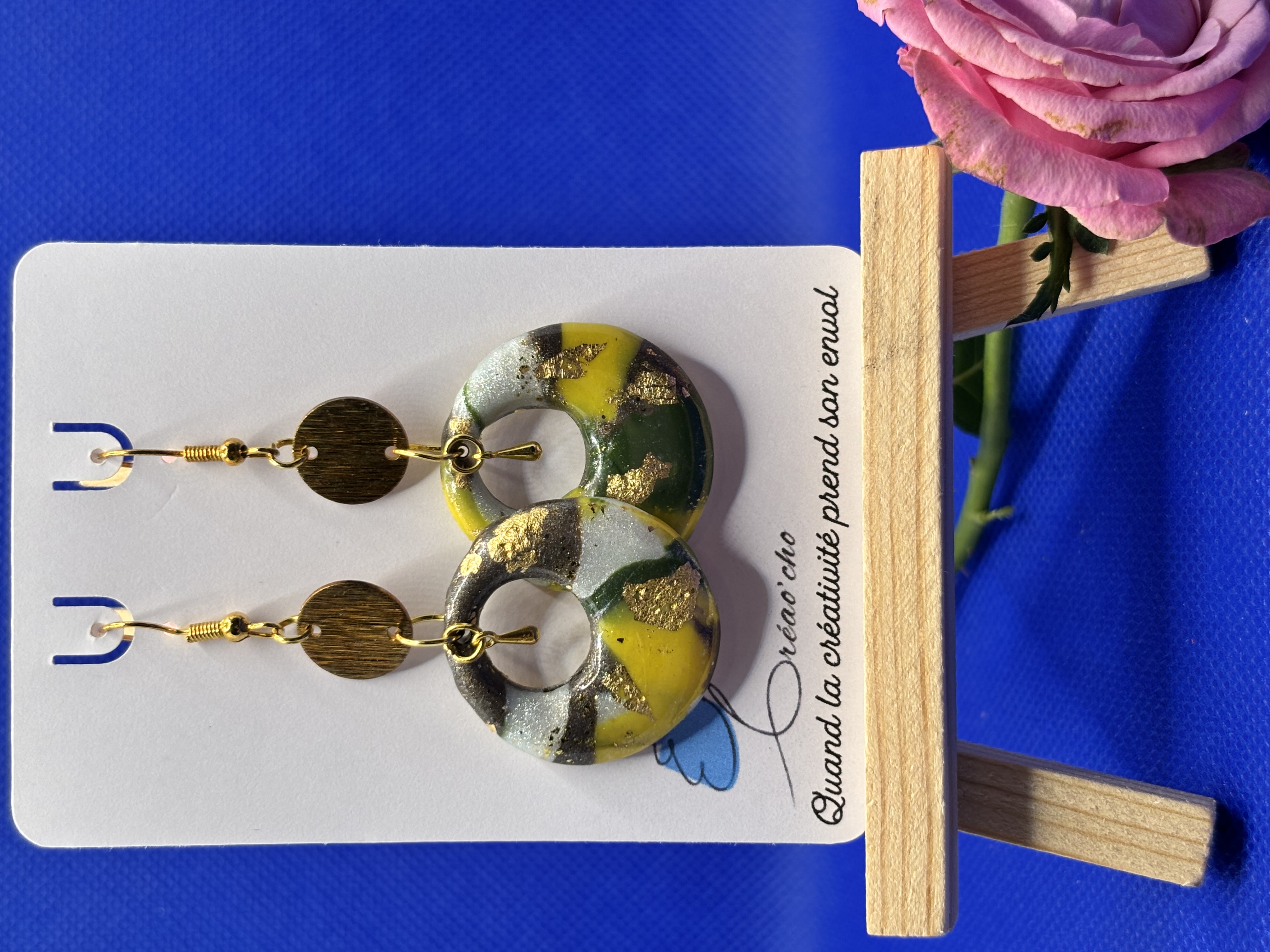 Boucles d'oreilles "Ronde" MDVO13