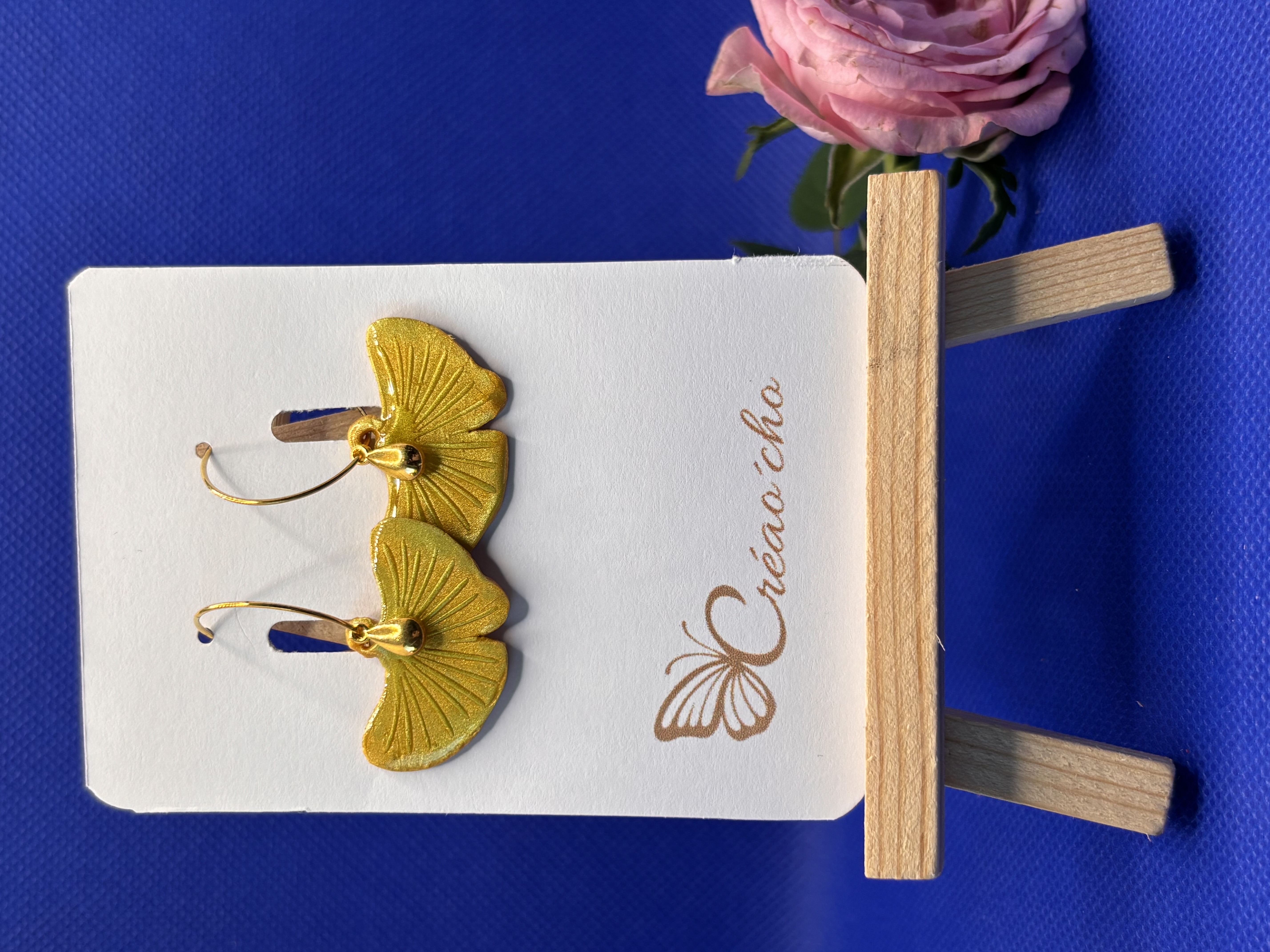 Boucles d'oreilles "Ecu" LEDO1