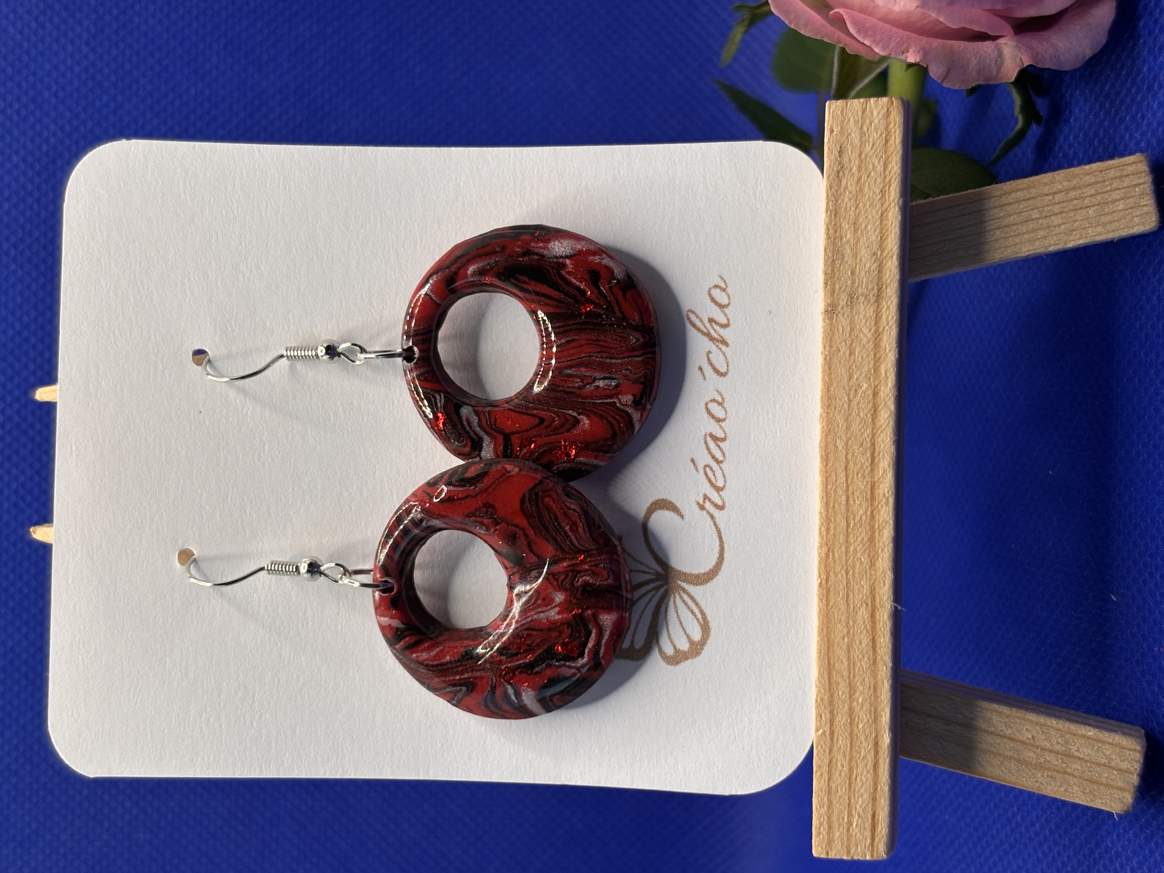 Boucles d'oreilles "Ronde percée" EREN3