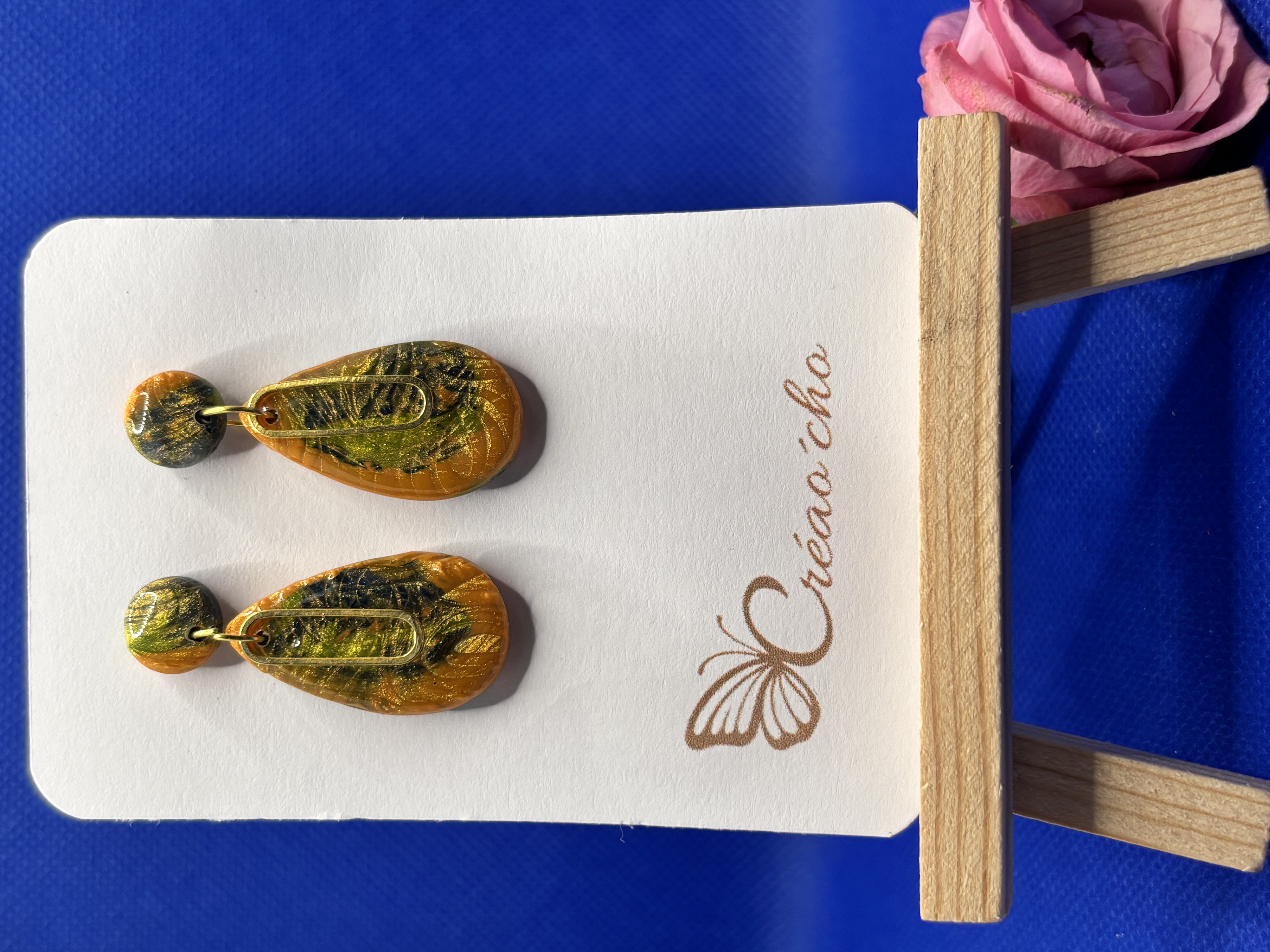 Boucles d'oreilles "Goutte" LOD4