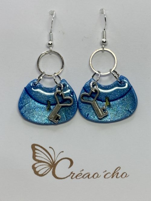 Boucles d'oreilles "Elégance et mystère"TLC10