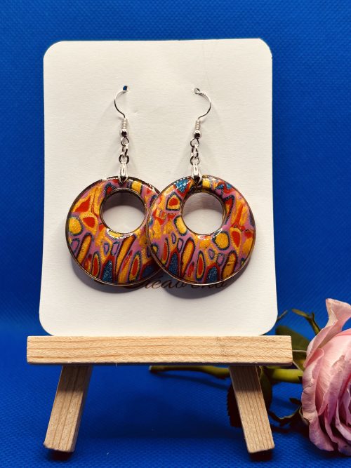 Boucles d'oreilles "Carnaval" CTEC11