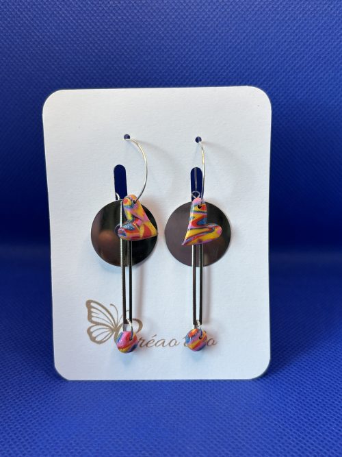 Boucles d'oreilles "le coeur " CTEC17