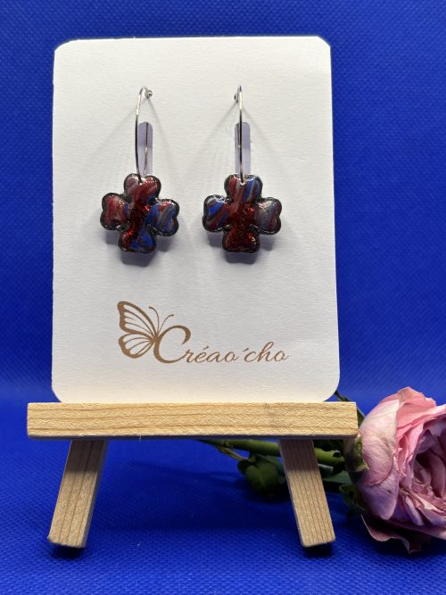 Boucles d'oreilles 'Trèfle'MDRB9