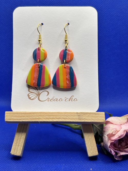 Boucles d'oreilles "Composée"LLEF2