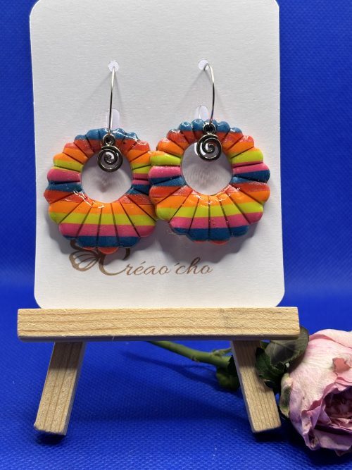 Boucles d'oreilles "Ronde"LLEF4