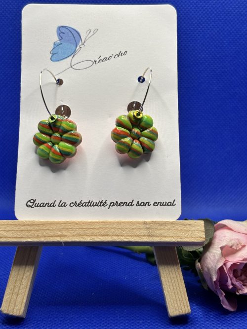 Boucles d'oreilles "Fleur"LLEF11