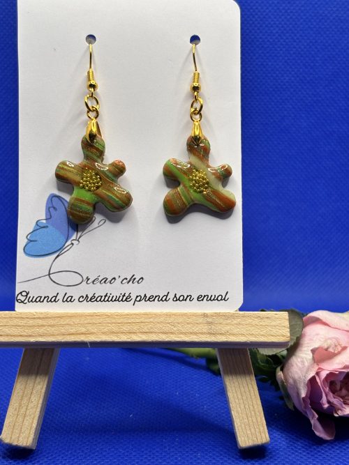 Boucles d'oreilles "Fleur"LLEF18
