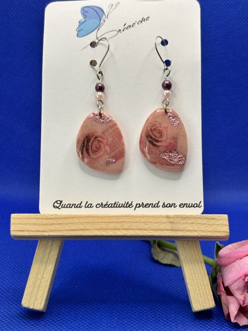 Boucles d'oreilles "Pendante" VER1