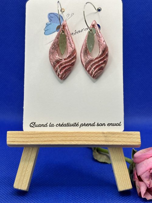 Boucles d'oreilles "Losange" VER2