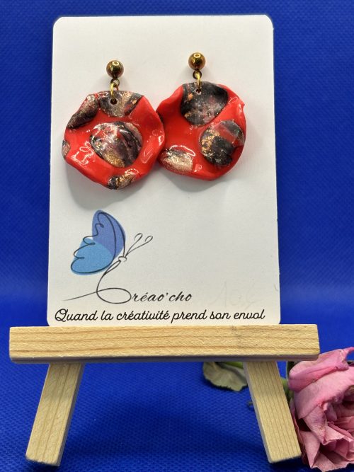 Boucles d'oreilles "Rondes"PDO1