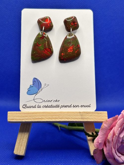Boucles d'oreilles "Goutte" PVRL1