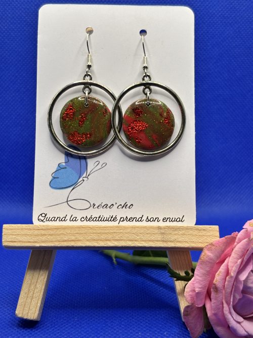 Boucles d'oreilles "Ronde" PVRL2