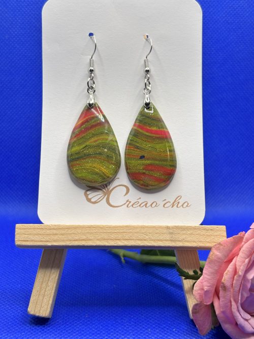 Boucles d'oreilles "Goutte" PVRL6