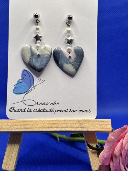 Boucles d'oreilles "Coeur" GBG3