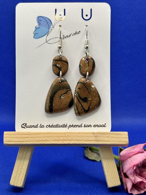 Boucles d'oreilles "Composé" LBD5