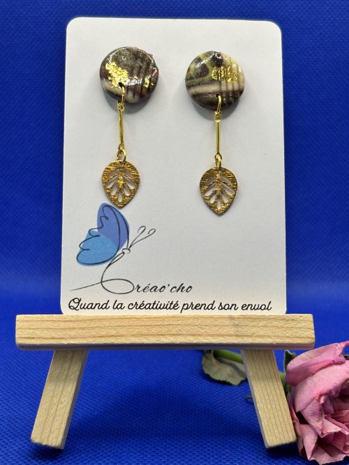 Boucles d'oreilles "Ronde" LBD10