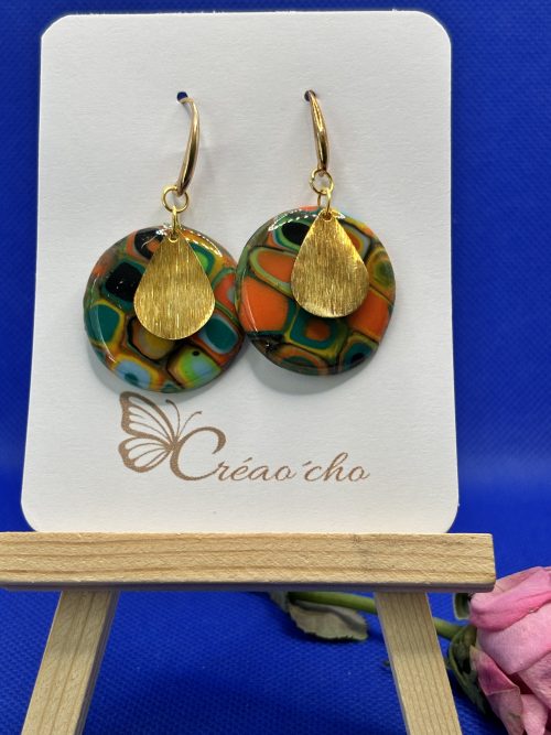 Boucles d'oreilles "Ronde" FDM3