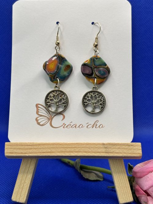 Boucles d'oreilles " Pendante" FDM7