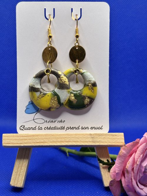 Boucles d'oreilles "Ronde" MDVO13