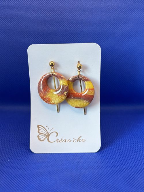 Boucles d'oreilles " Ronde" LEDO7