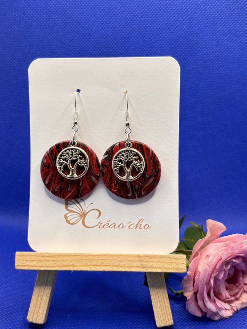 Boucles d'oreilles "Ronde" EREN2