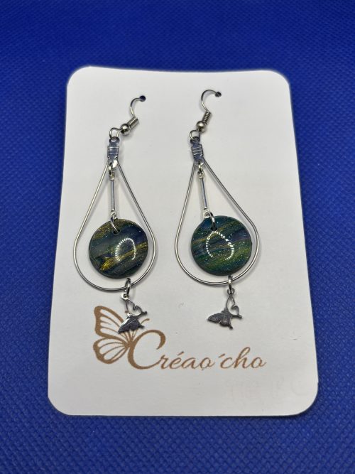 Boucles d'oreilles "Goutte légère"VUPB6