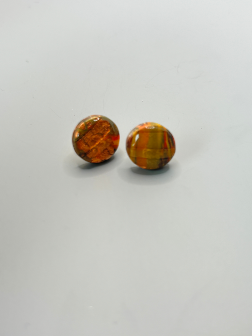 Boucle d'oreille puce rondePC40